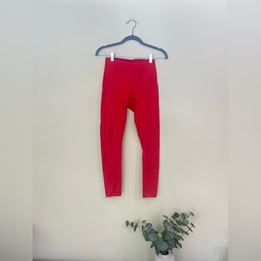 Outdoor voices red leggings